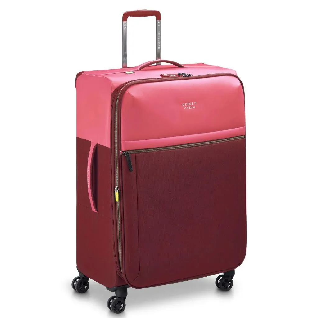 Delsey BROCHANT 3.0 Softsided Luggage Set - Pink