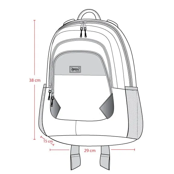 Deux Par Deux Toddler Backpack - Unicorns