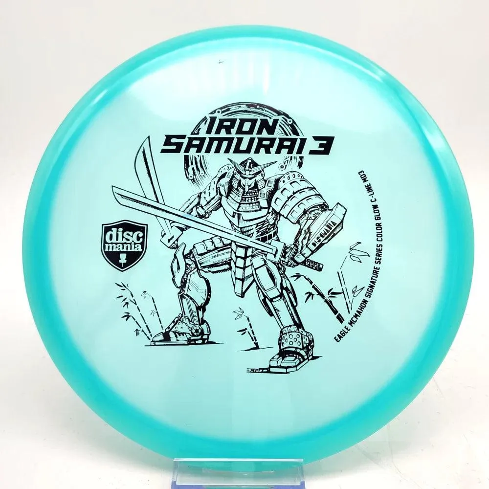 Discmania Iron Samurai 3 Eagle McMahaon Signature Color Glow C-Line MD3