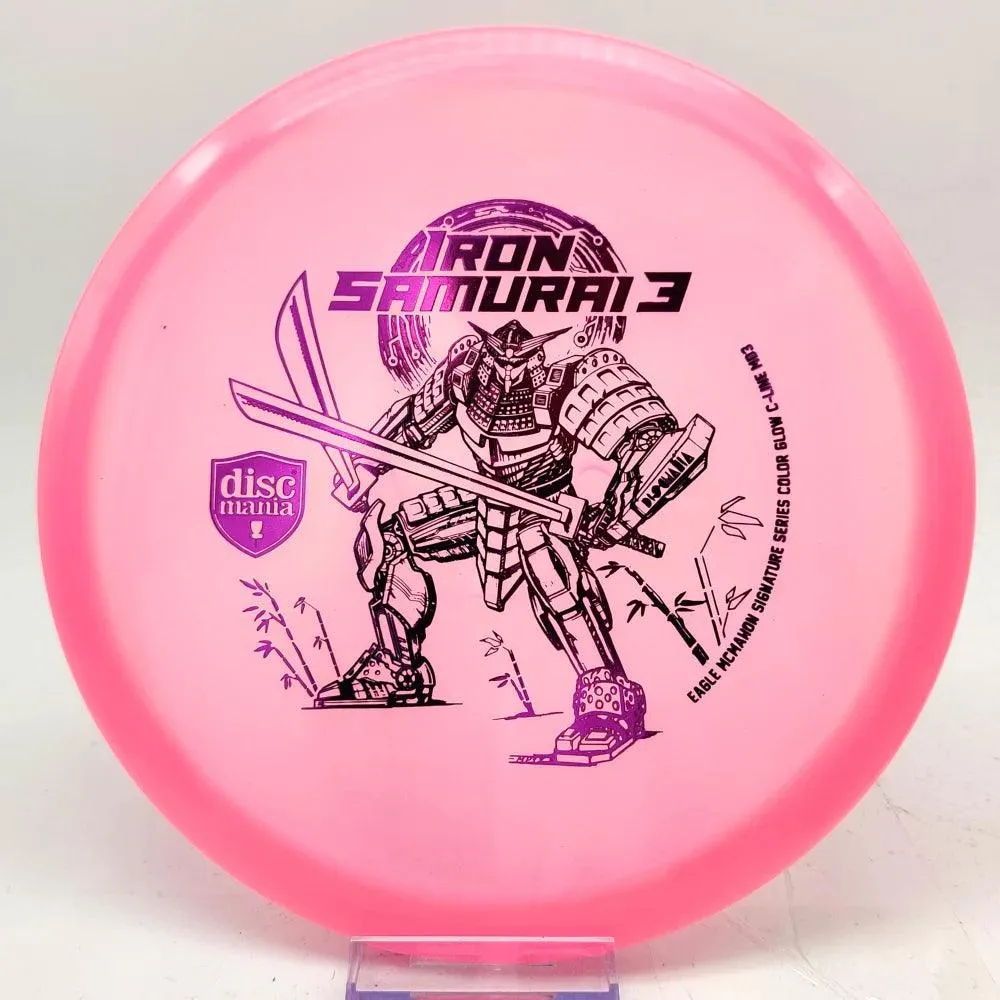 Discmania Iron Samurai 3 Eagle McMahaon Signature Color Glow C-Line MD3