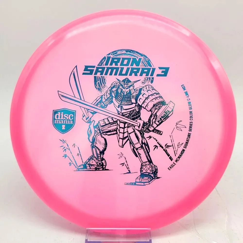 Discmania Iron Samurai 3 Eagle McMahaon Signature Color Glow C-Line MD3