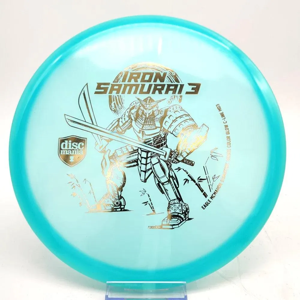 Discmania Iron Samurai 3 Eagle McMahaon Signature Color Glow C-Line MD3