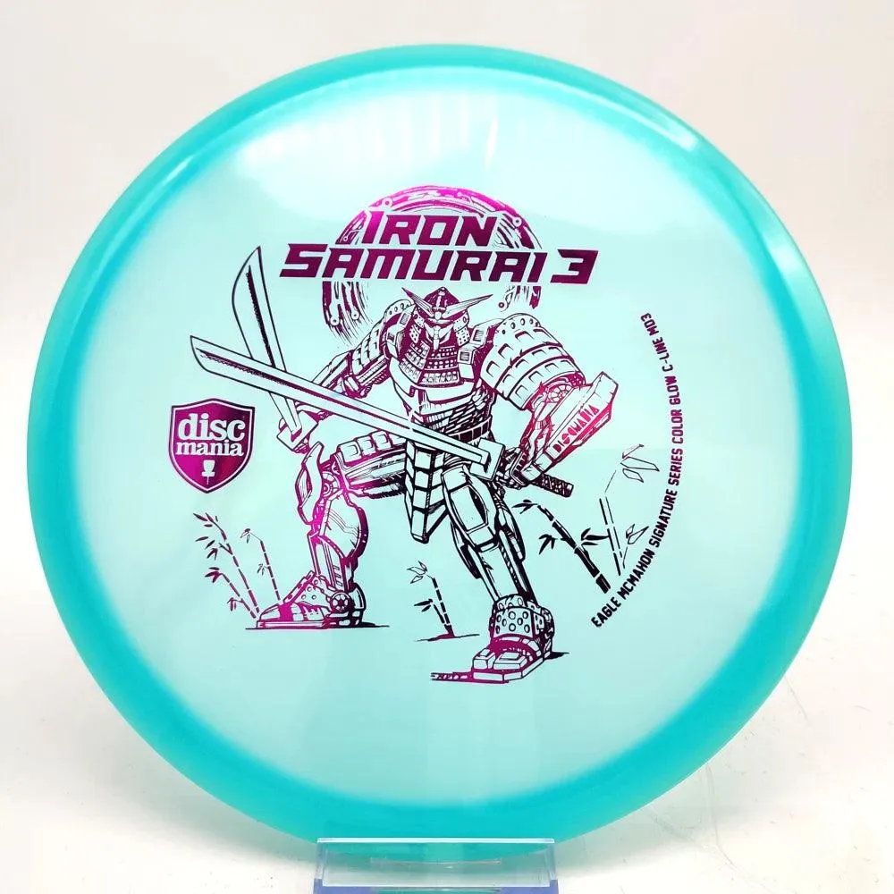 Discmania Iron Samurai 3 Eagle McMahaon Signature Color Glow C-Line MD3