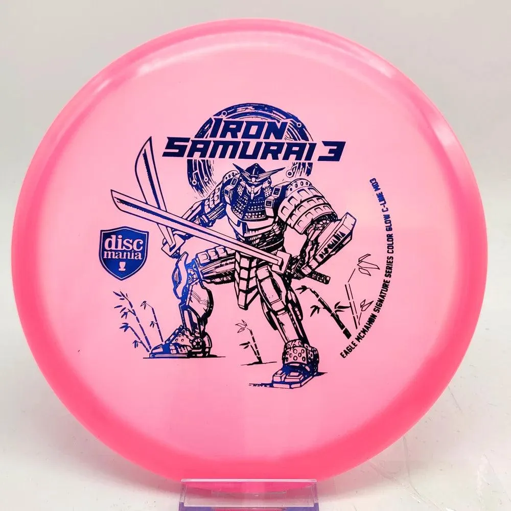 Discmania Iron Samurai 3 Eagle McMahaon Signature Color Glow C-Line MD3