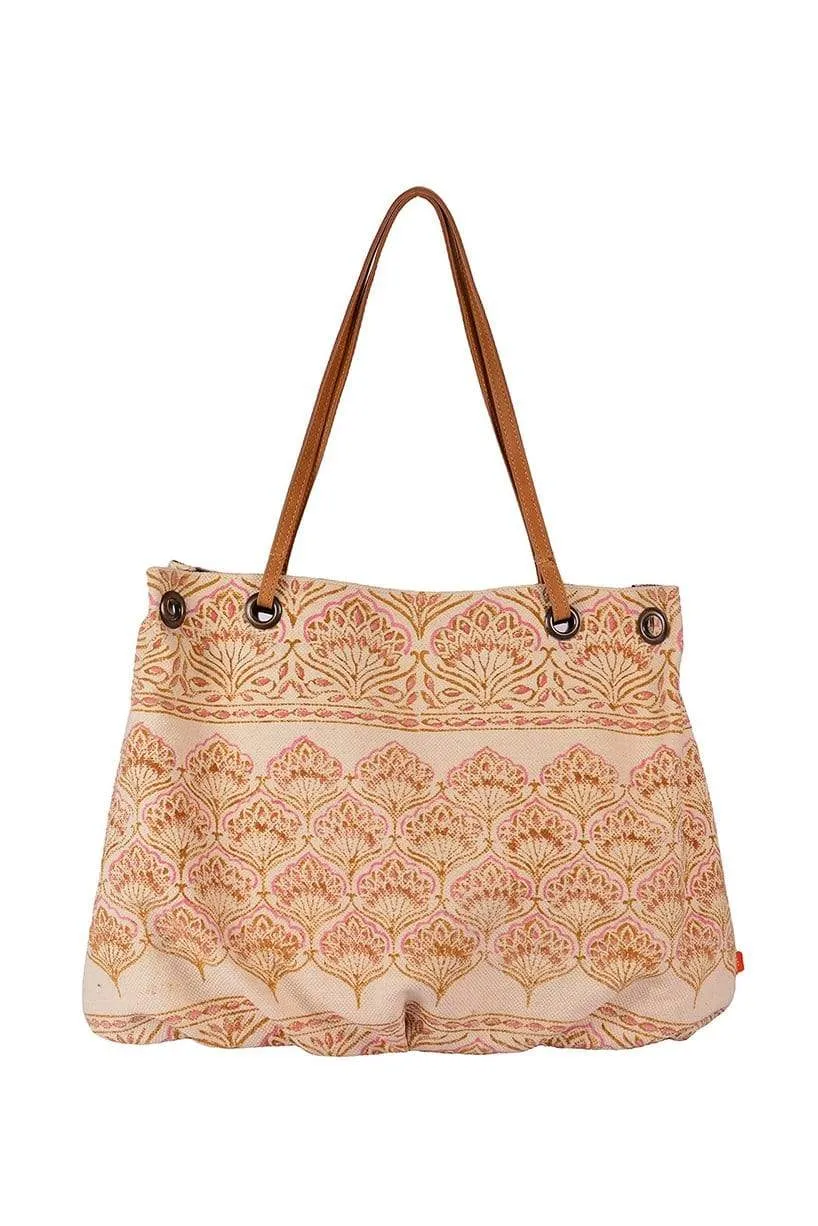 DOMINICA - BLOCK PRINTED  HAND BAG