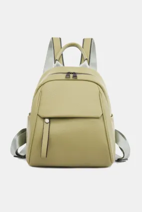 Eco-Conscious  Vegan Leather Backpack