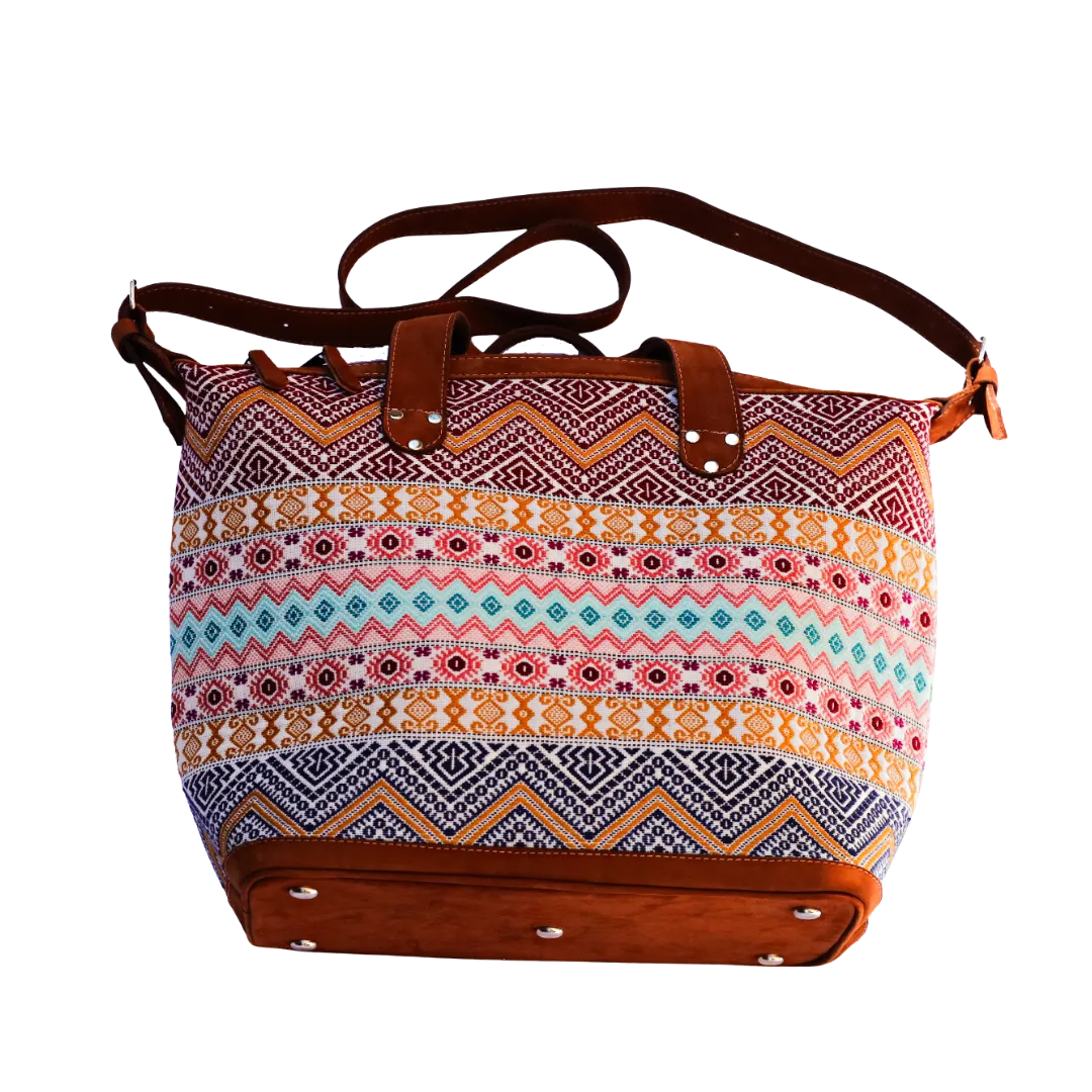 Falseria Hand Weaving  Weekender Bag