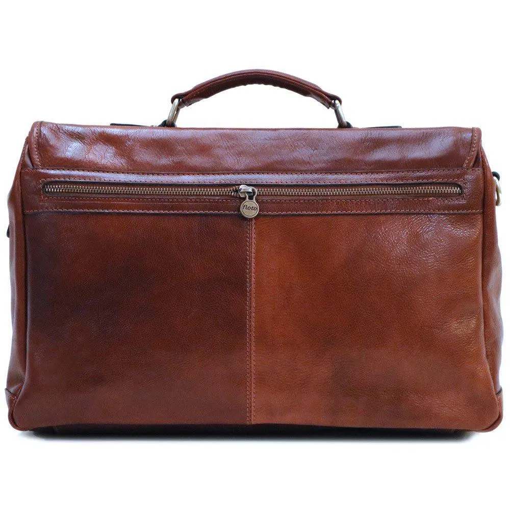 Floto Leather Centro Messenger Bag