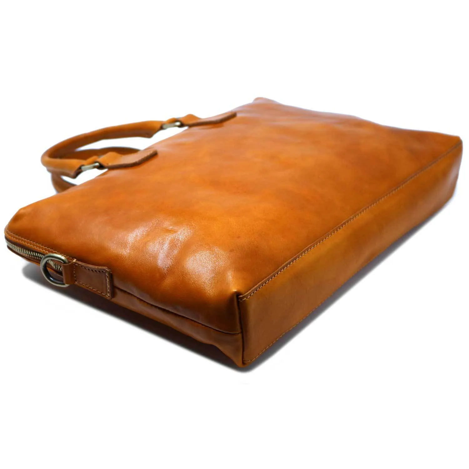 Floto Leather Milano Slim Briefcase