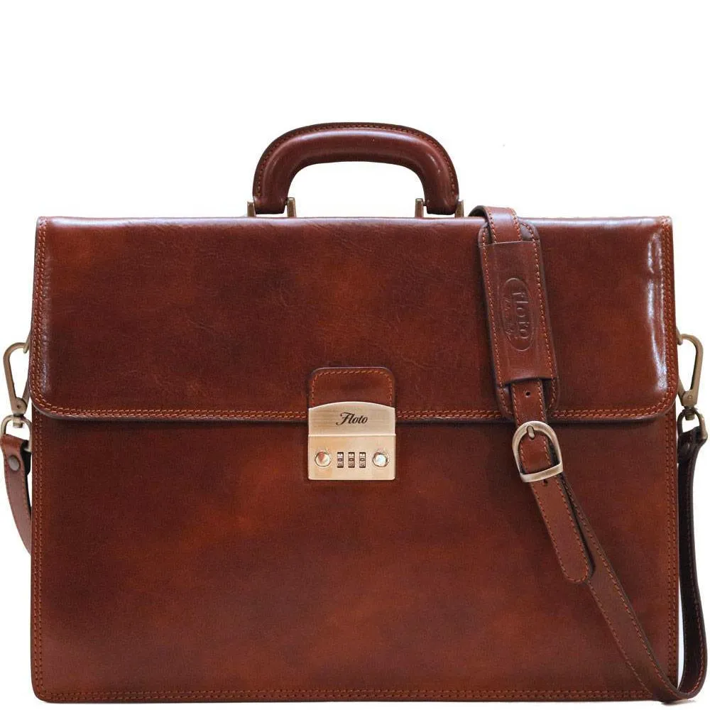 Floto Leather Murano Combo Briefcase