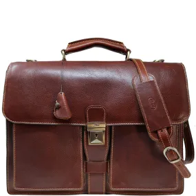 Floto Leather Novella Briefcase