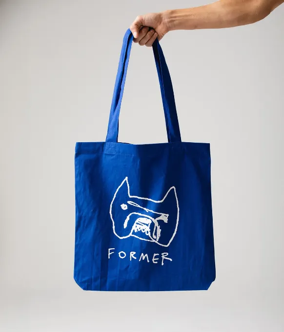 FORMER - POUND TOTE BAG - COBALT