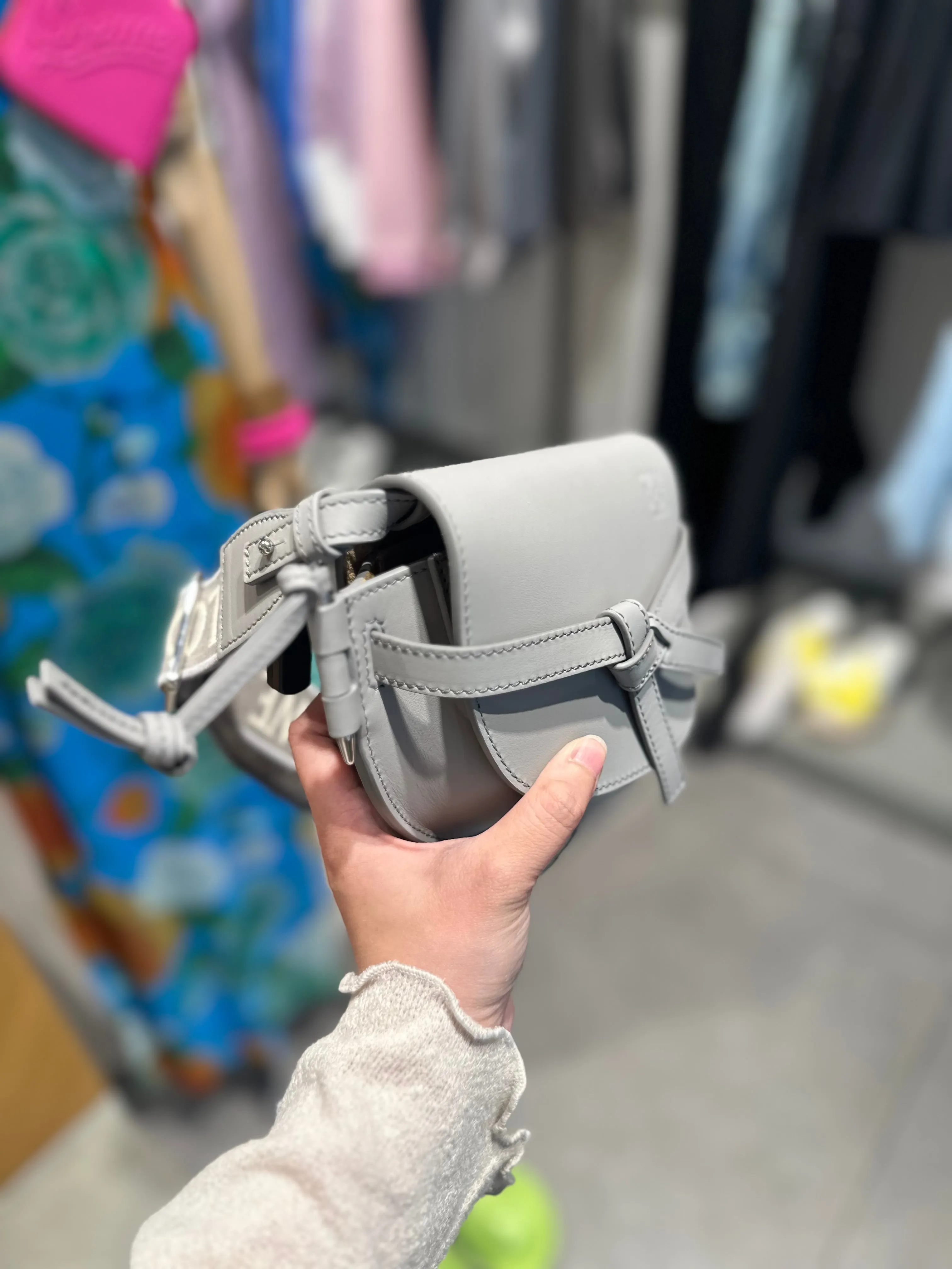 Gate bag mini duel grey