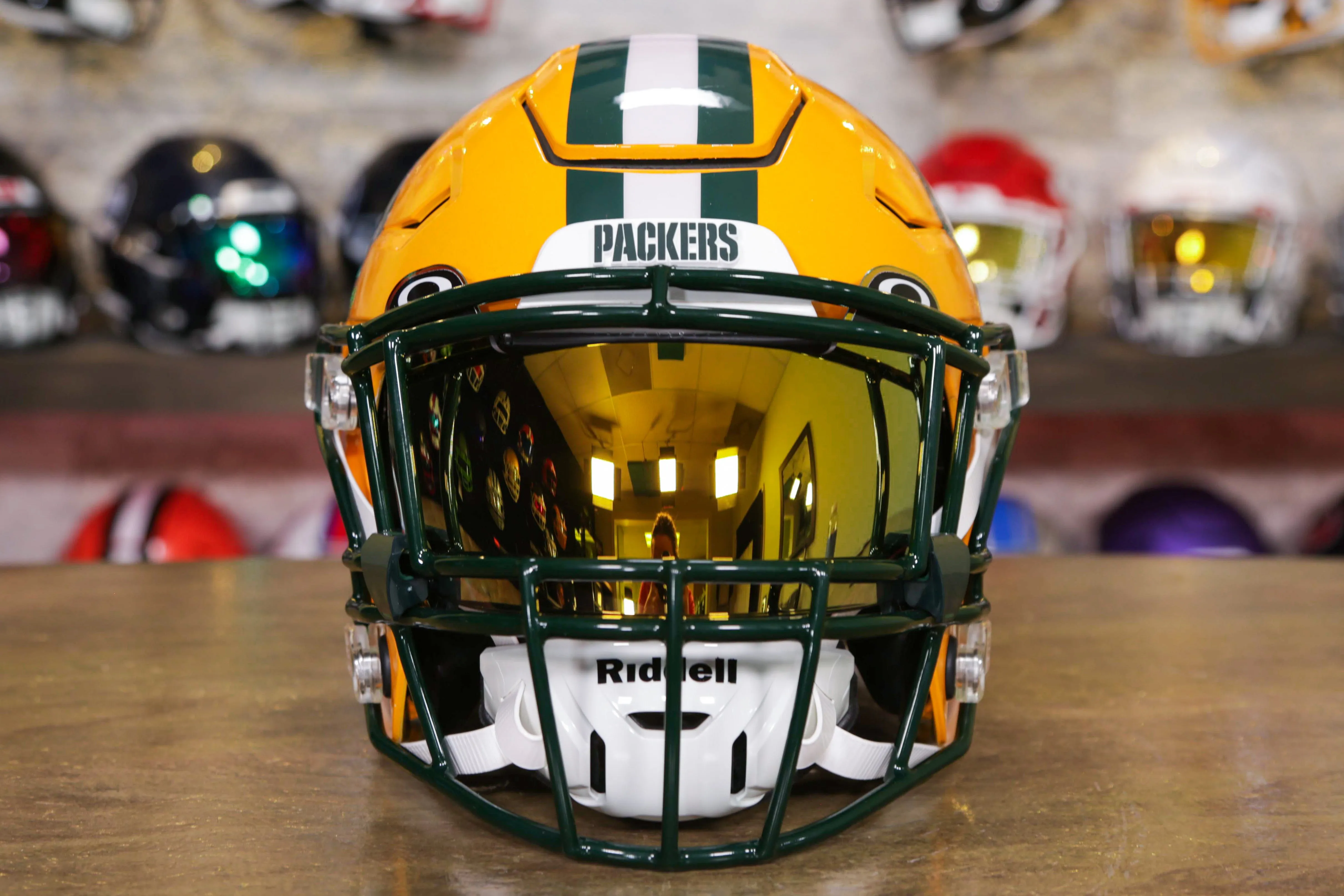 Green Bay Packers Riddell SpeedFlex Helmet - GG Edition 00358