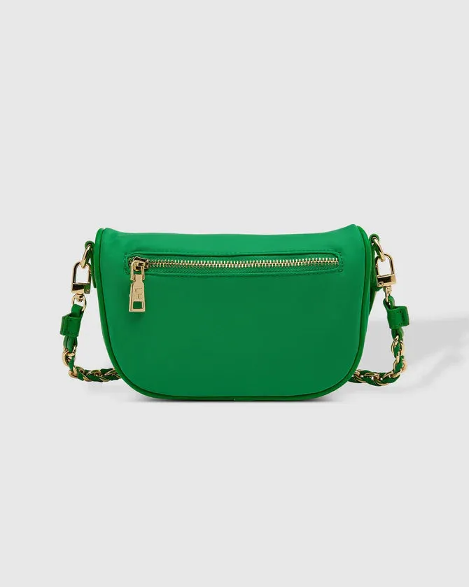 Halsey Nylon Sling Bag Apple Green