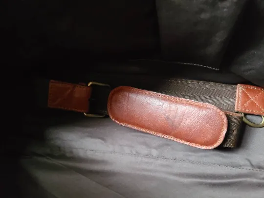 Handcrafted Brown Cowhide Leather Duffel