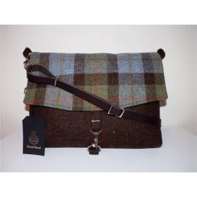 Harris Tweed Bag - Ingleborough Messenger Bag - Brown & MacLeod