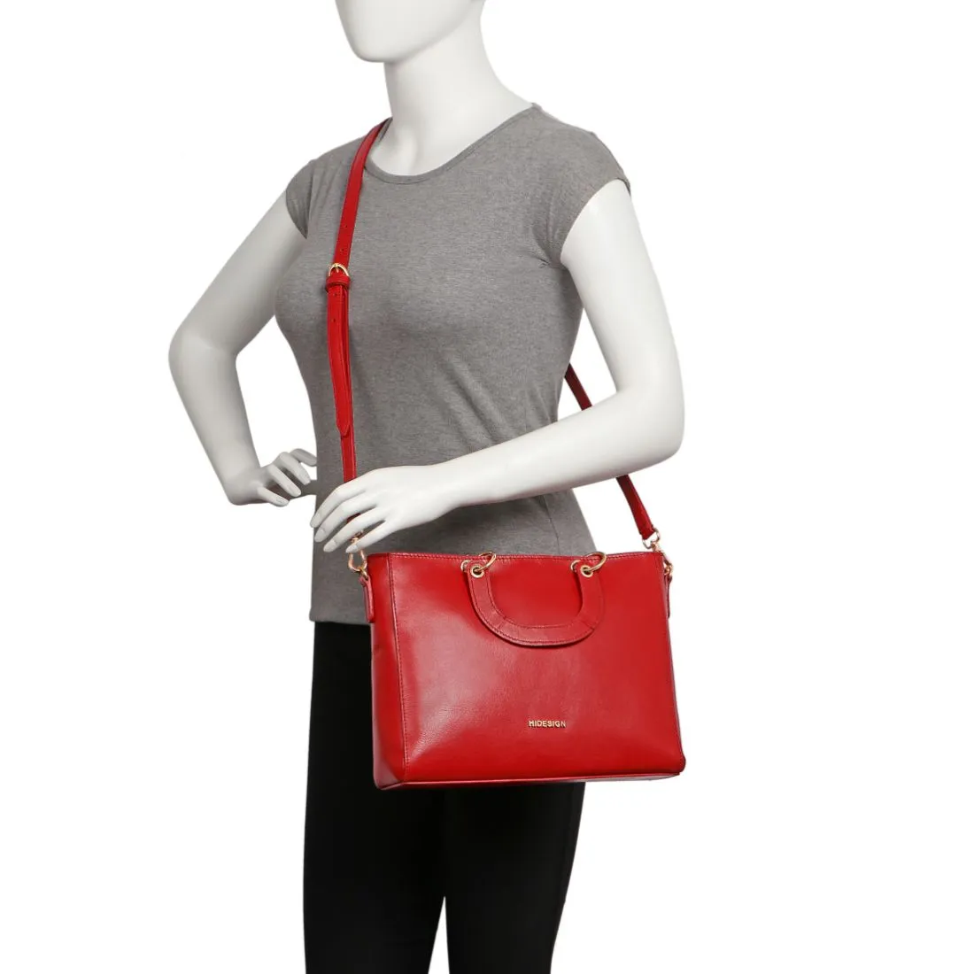 Hidesign Life Leather Handbag Briefcase Crossbody Bag