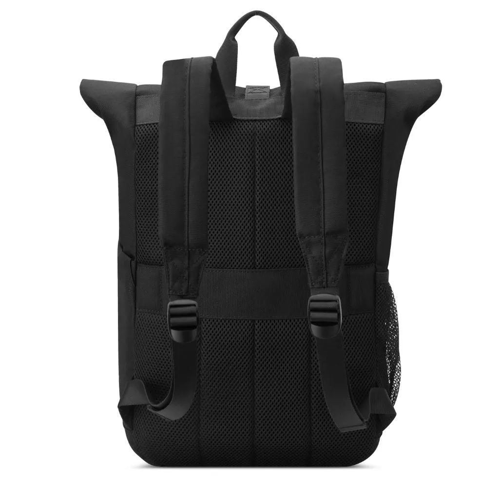 Jeep Rolltop 17" Laptop Backpack - Black