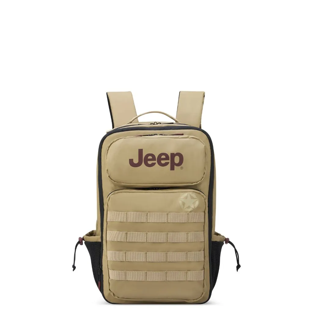 Jeep Tactical Multi Pocket 15" Backpack - Yellow