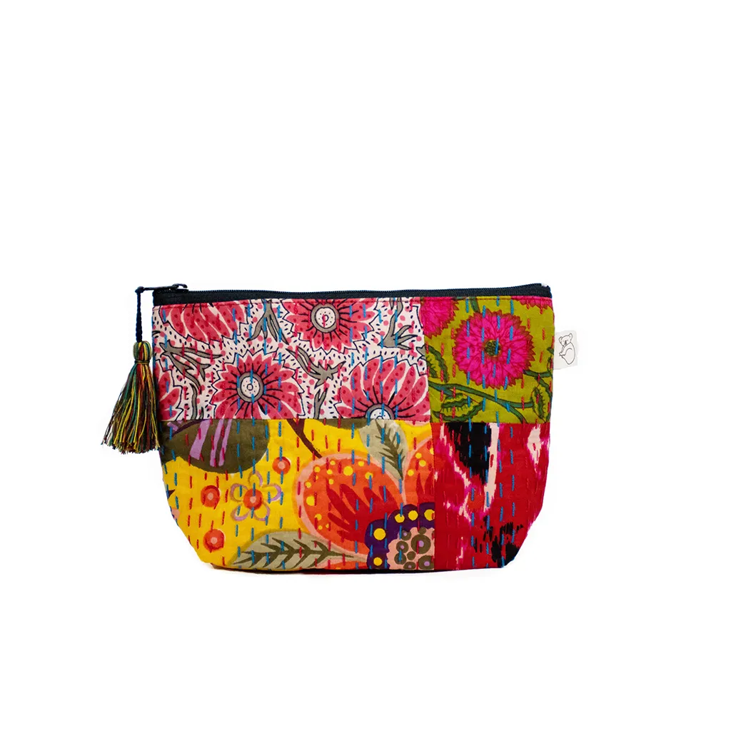 Koala Boho Collection: Makeup Bag in Bright Multi