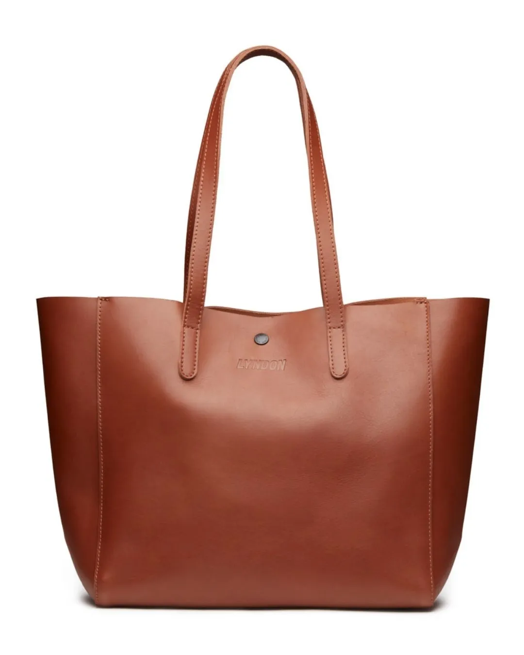 Leather Carry All Tote Bag