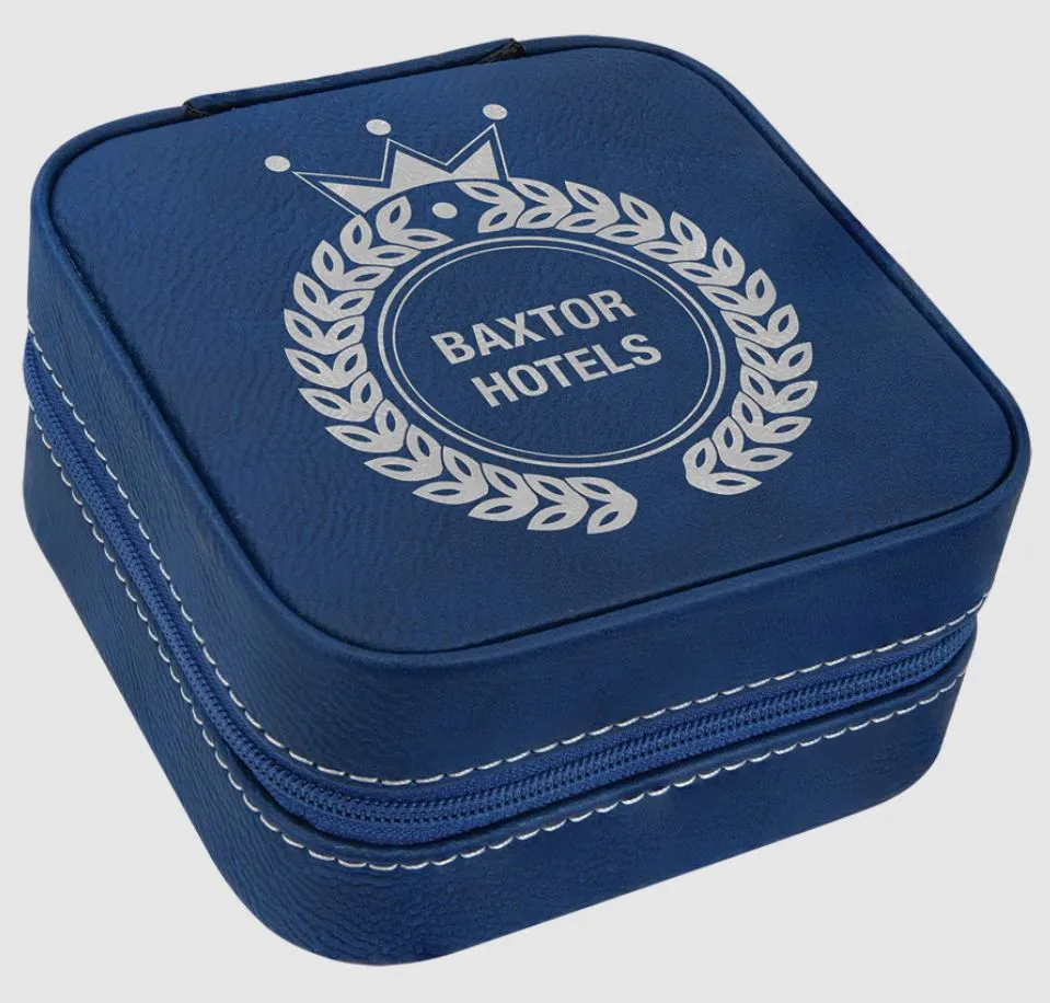 Leatherette Travel Jewelry Box