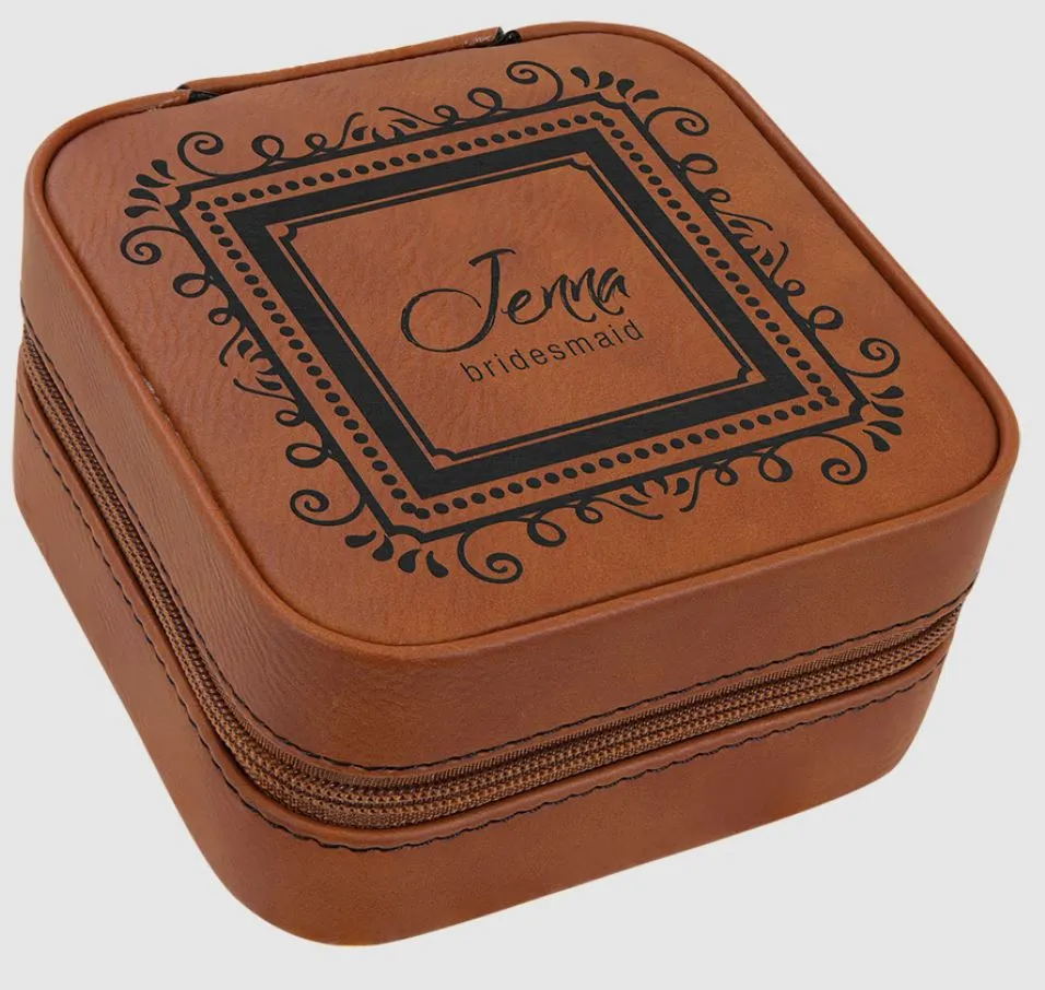 Leatherette Travel Jewelry Box