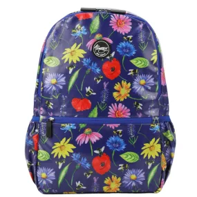 Medium Kids Waterproof Backpack - Bees & Wild Flowers