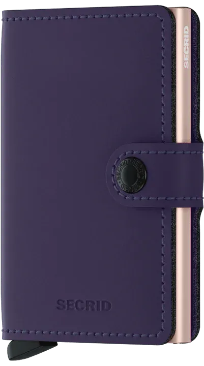 Miniwallet: Matte Purple