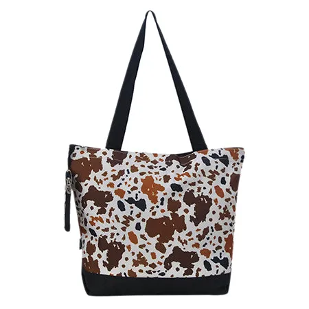 Mocha Cow NGIL Canvas Tote Bag