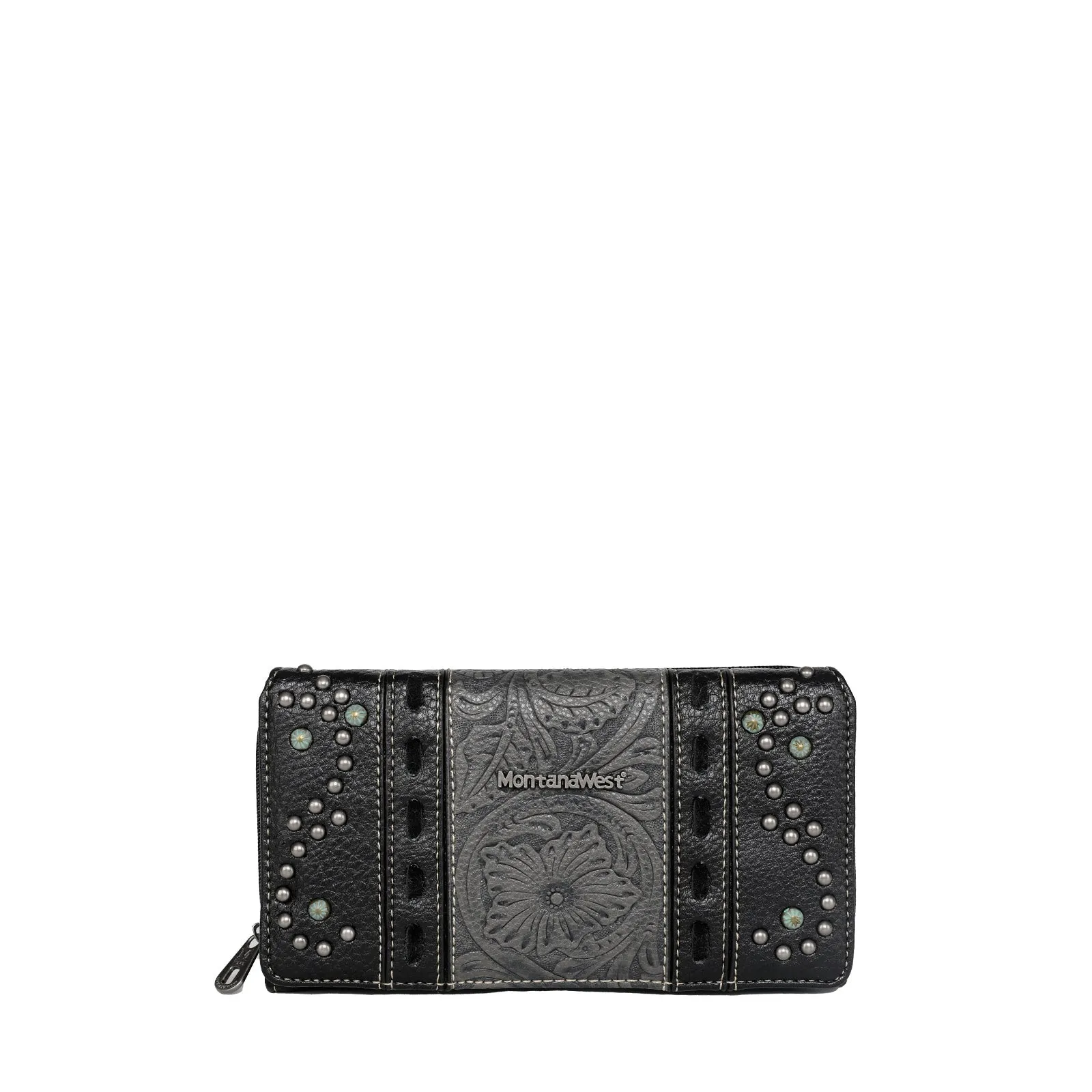 Montana West Vintage Floral Embossed Wallet