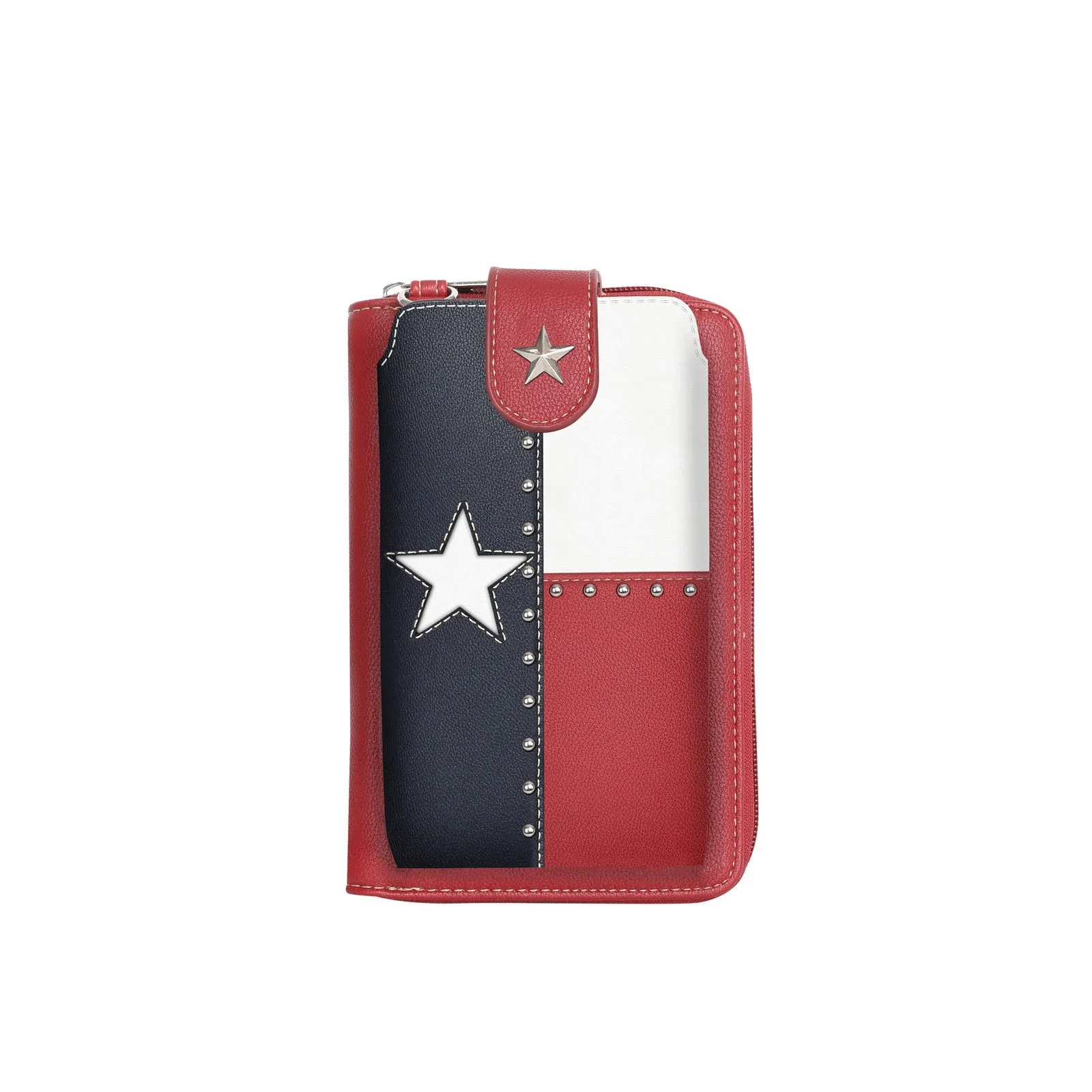 Montana West Western Texas Pride Crossbody Phone Bag