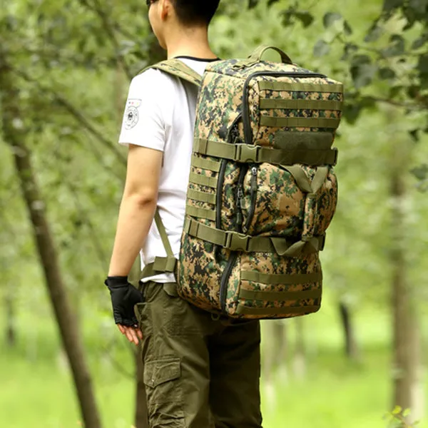 Mountaineer Large Capacity Outdoor Military 60L Backpack