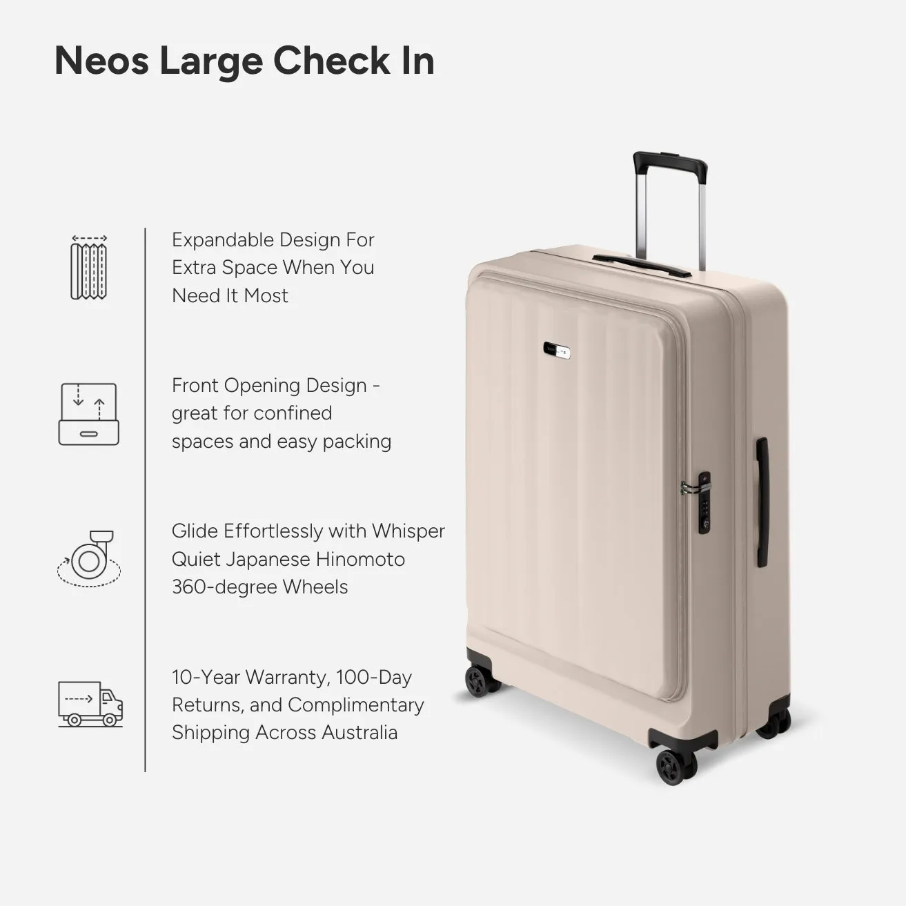 Neos Large Check-In