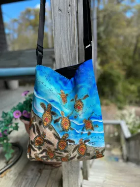 Ocean Bound Turtles Tote Beach Bag