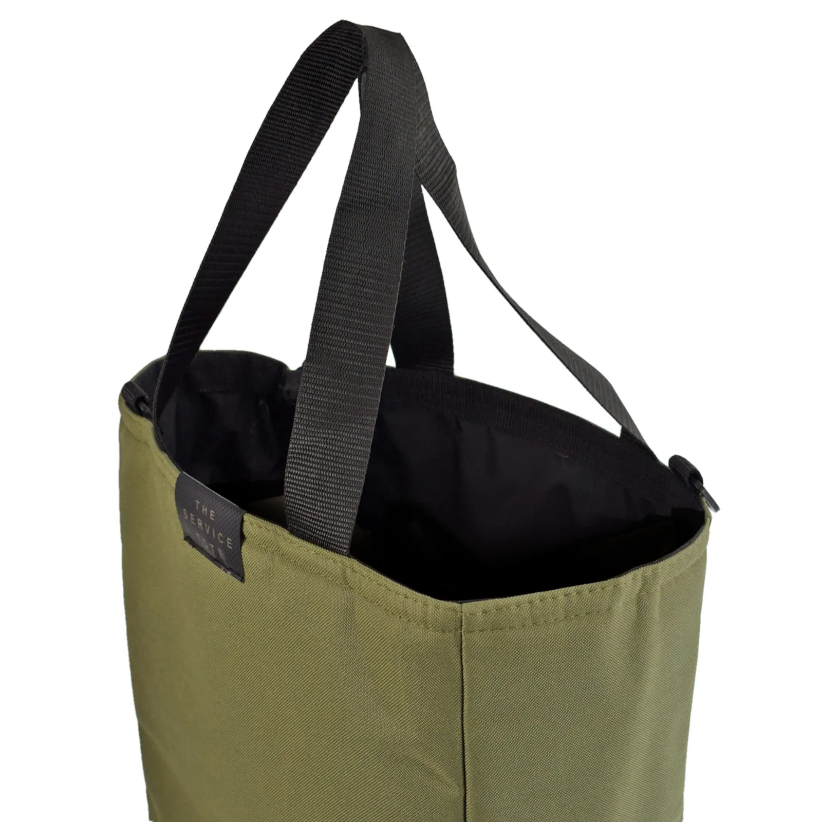 Padded Service Tote Bag | OLIVE GREEN