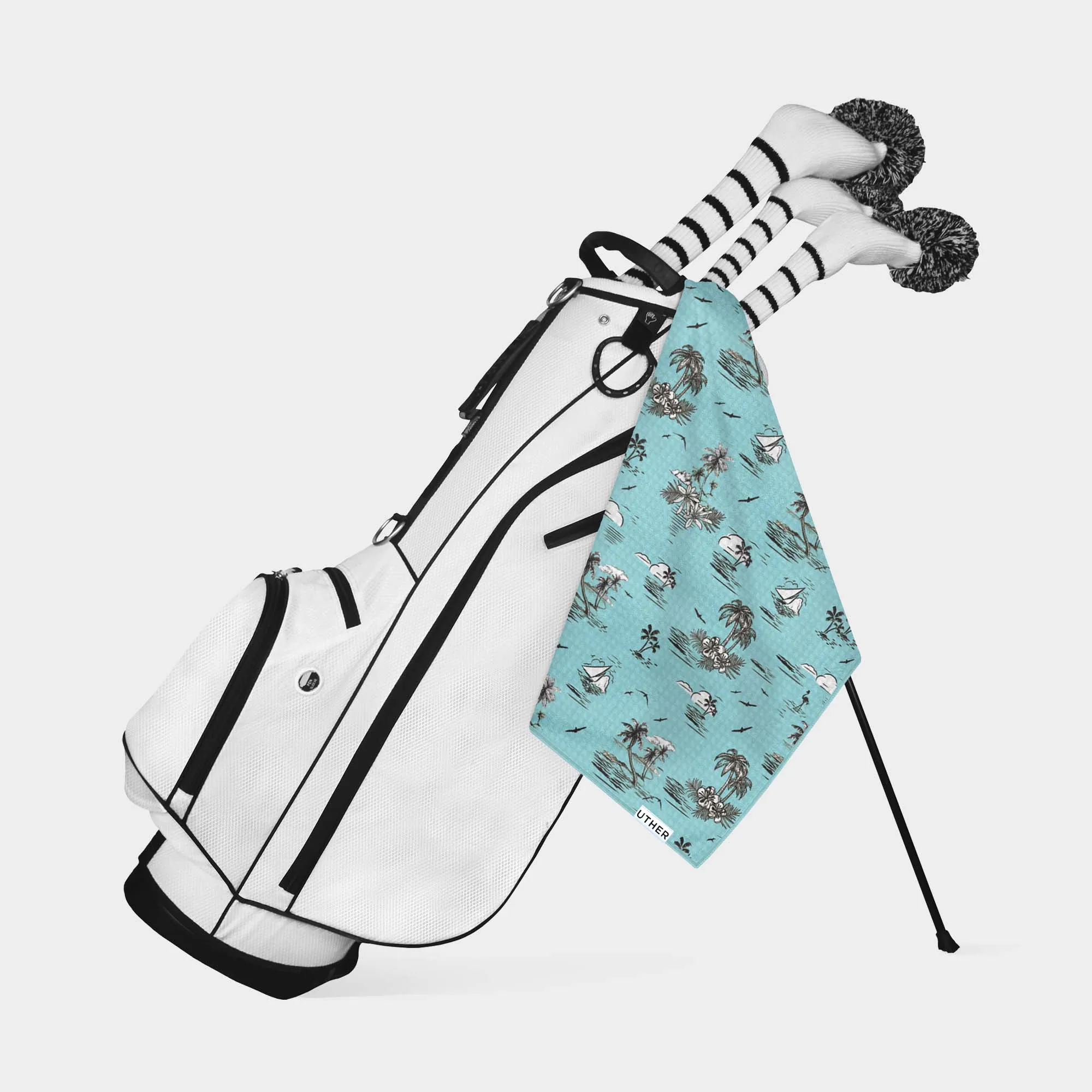 Paradise Islands Tour Golf Towel