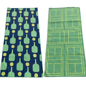 Pickleball Paddle Microfiber Towel - Born to Rally