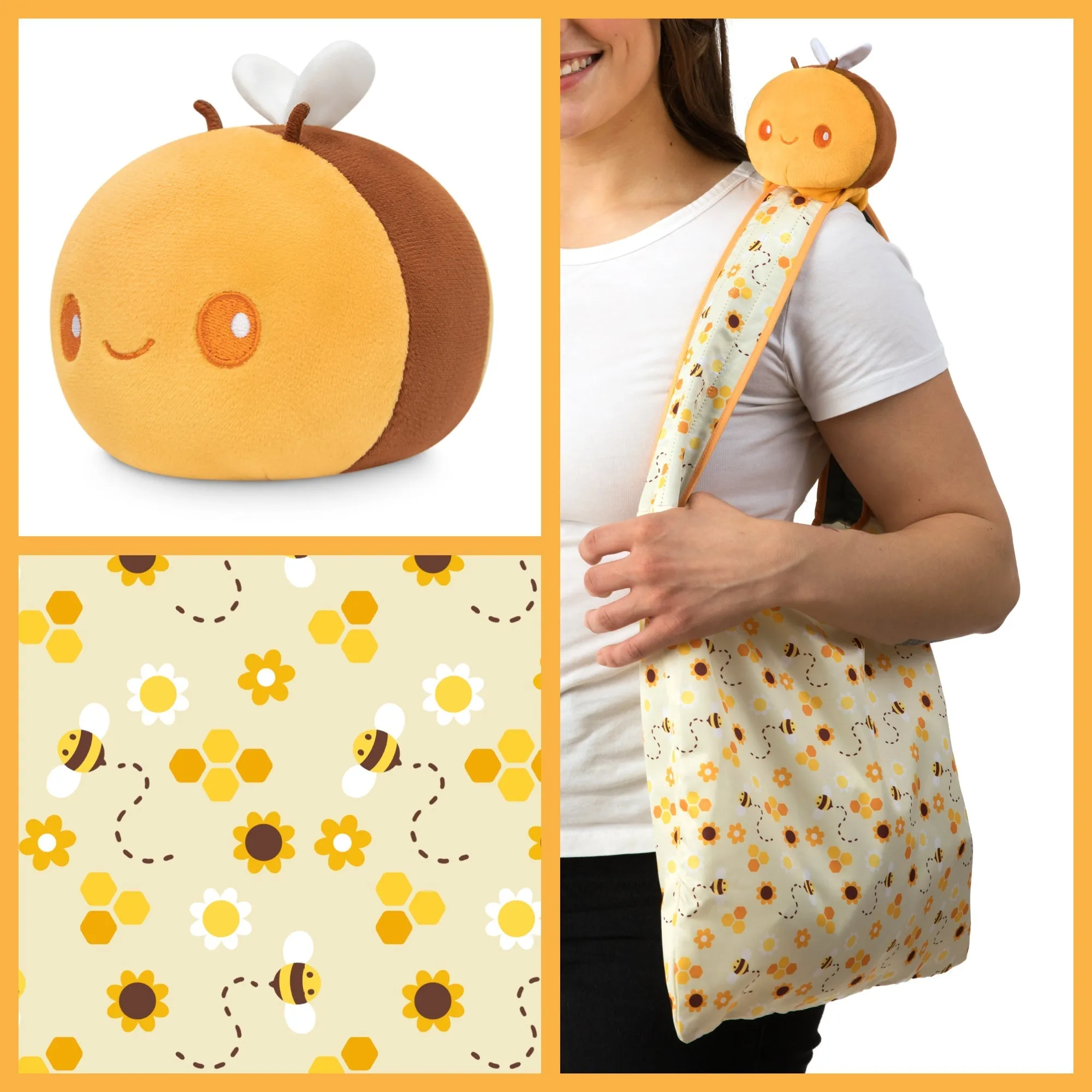 Plushiverse Honeybee Plushie Tote Bag