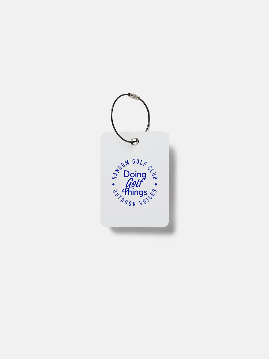 Random Golf Club x OV Bag Tag