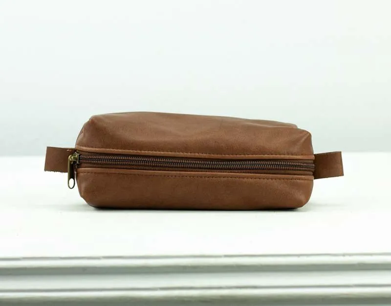 REC case - Chocolate brown leather