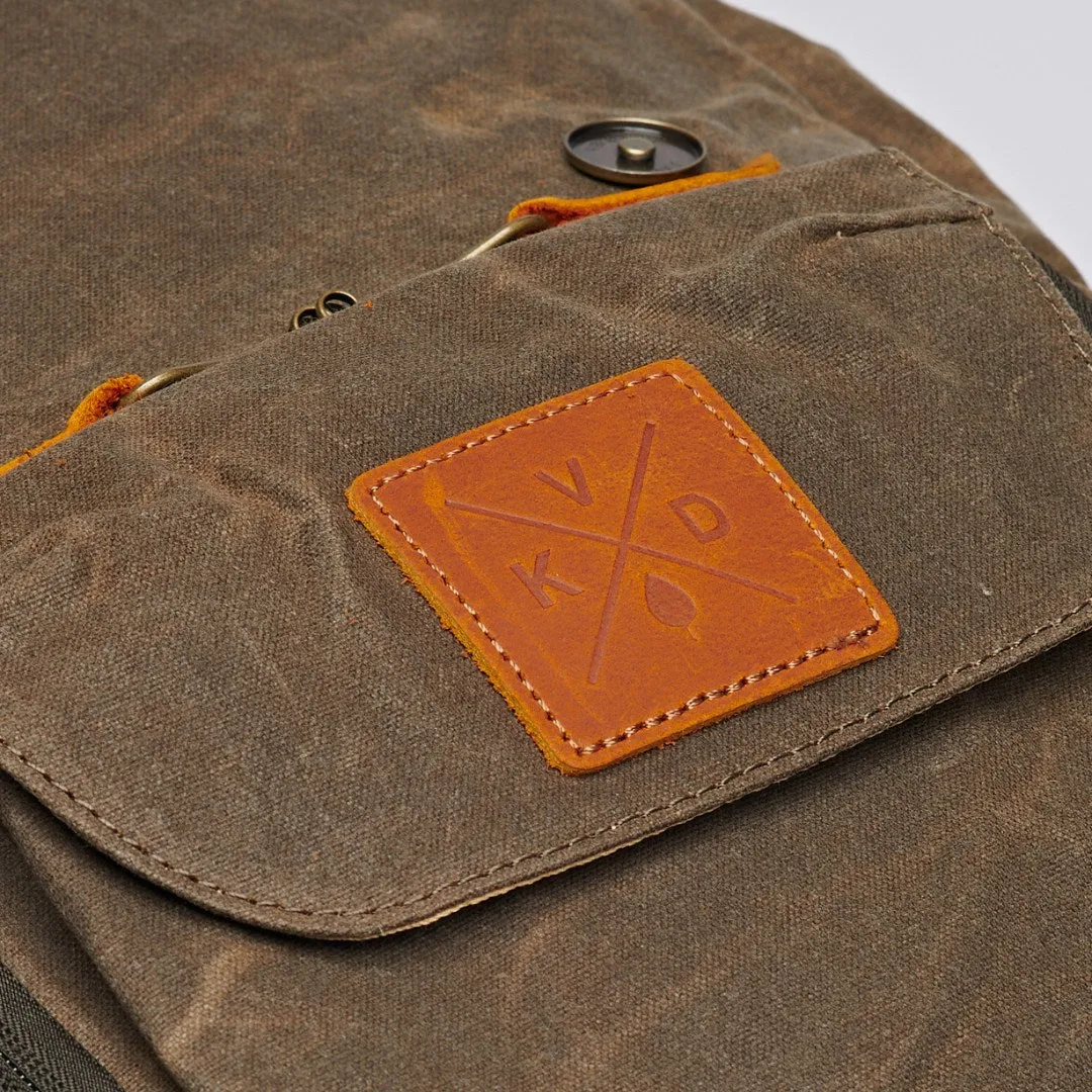 Roe - Waxed Canvas Adventure Backpack