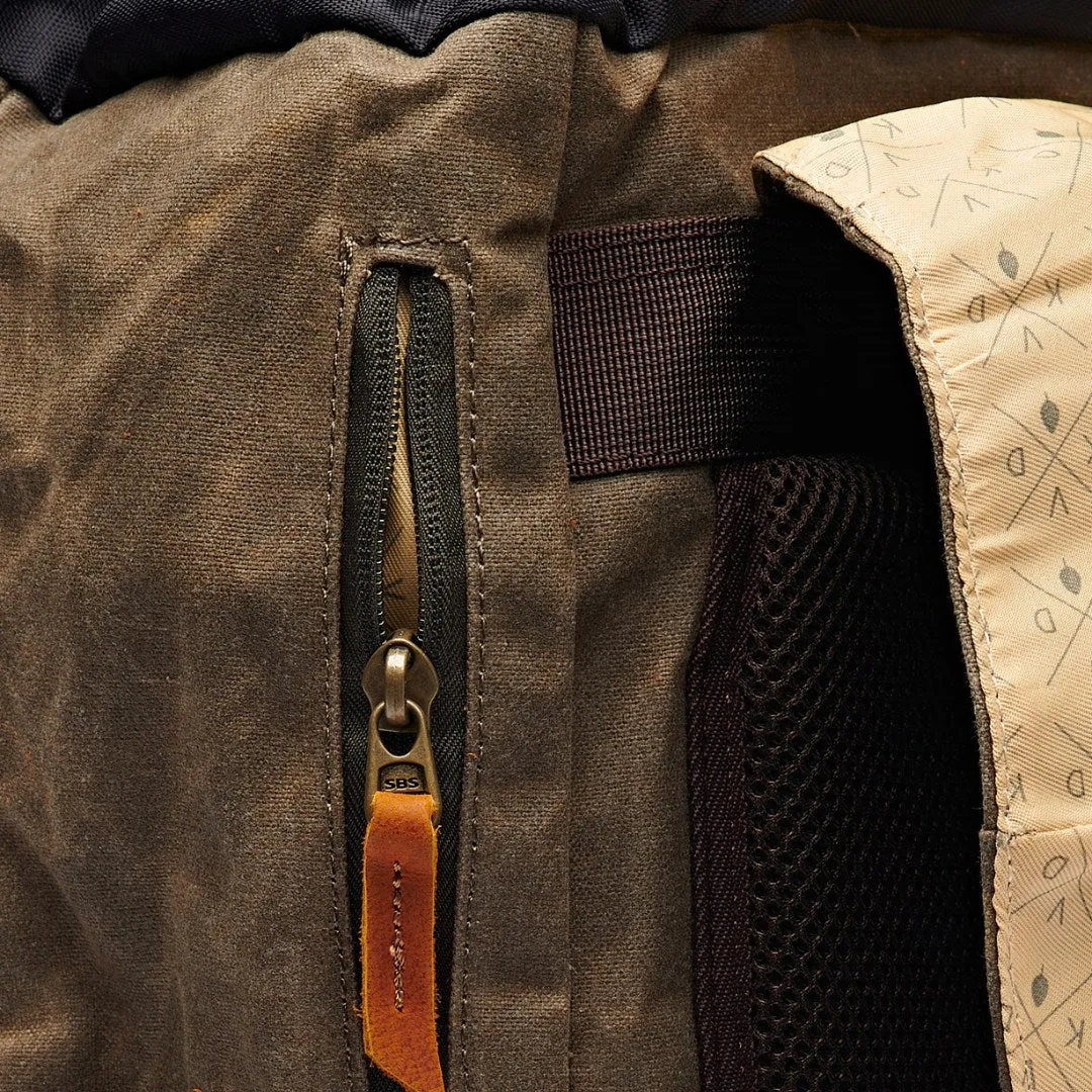 Roe - Waxed Canvas Adventure Backpack