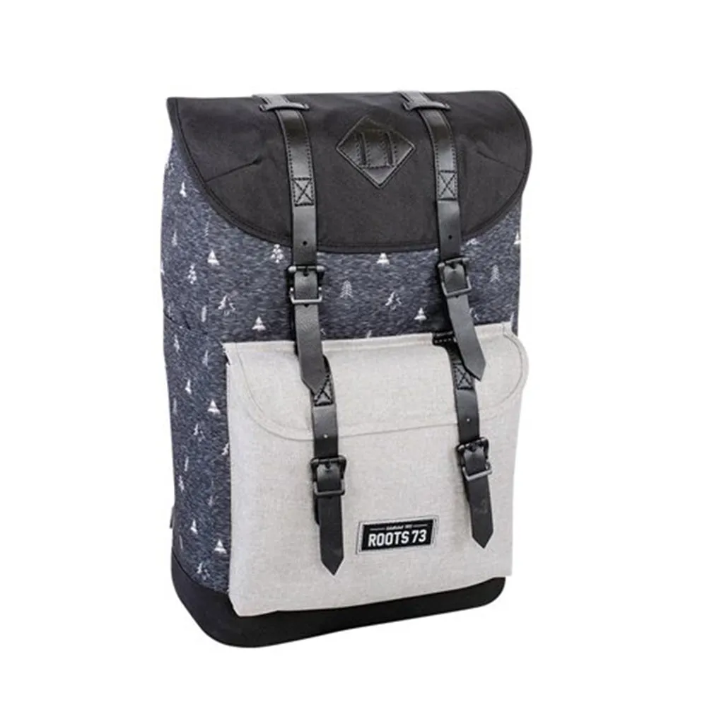 Roots Tree Print 19.6L Laptop Student Backpack