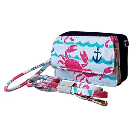 SALE! Crabs And Anchors NGIL Canvas All in One Wallet