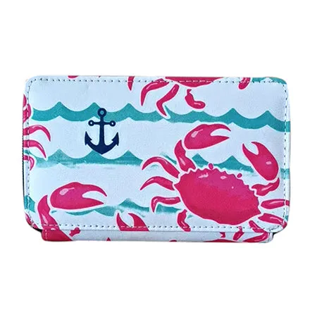 SALE! Crabs And Anchors NGIL Canvas All in One Wallet