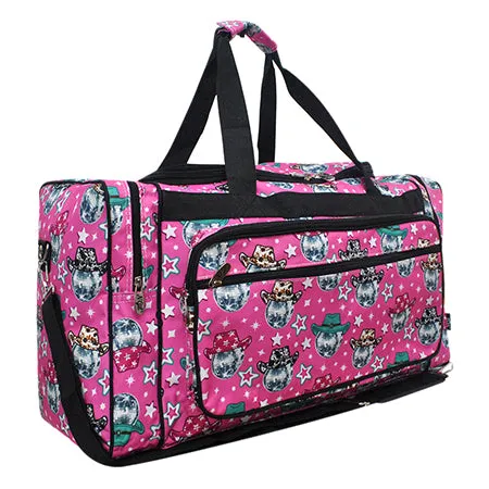 SALE! Disco Cowgirl NGIL Canvas 23" Duffle Bag