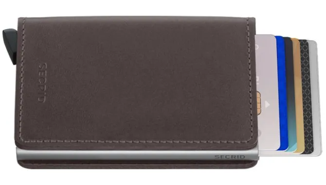 Secrid Slim Wallet Original Dark Brown