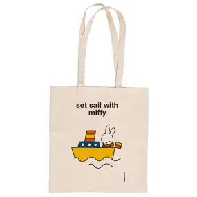 set sail with miffy  Personalised Tote Bag